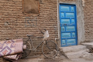 Fahrräder sind in ganz Ägypten wenig verbreitet.